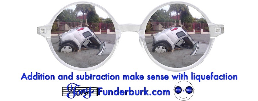 Addition and subtraction make sense with liquefaction