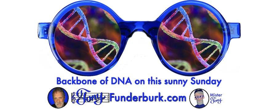 Backbone of DNA on this sunny Sunday