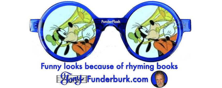 Funny looks because of rhyming books