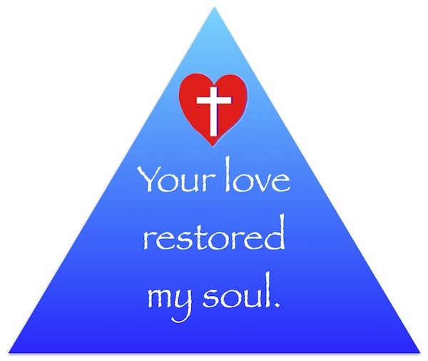 Only God can restore my soul.